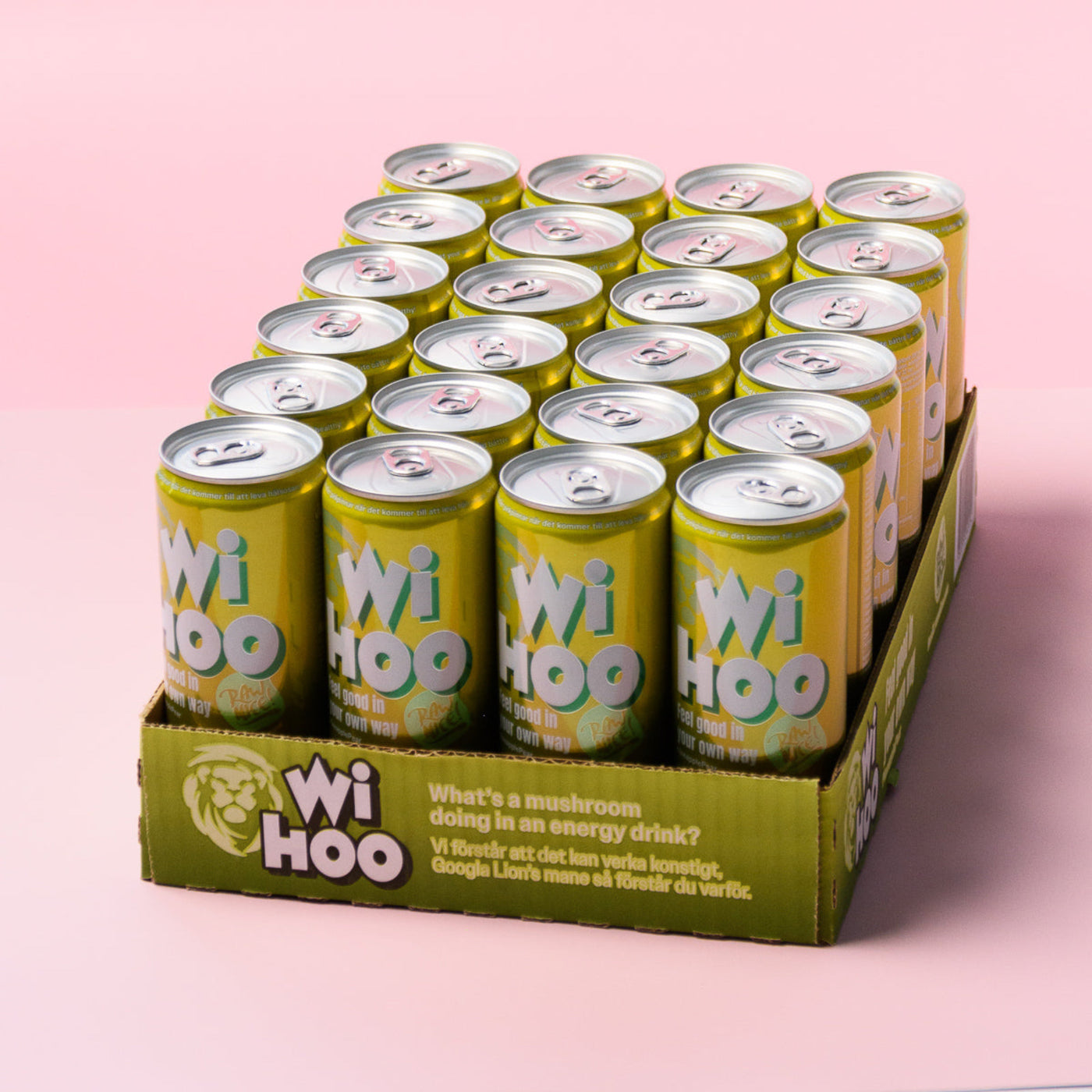 Wihoo Energy Drink - Ananas e Pera x 24