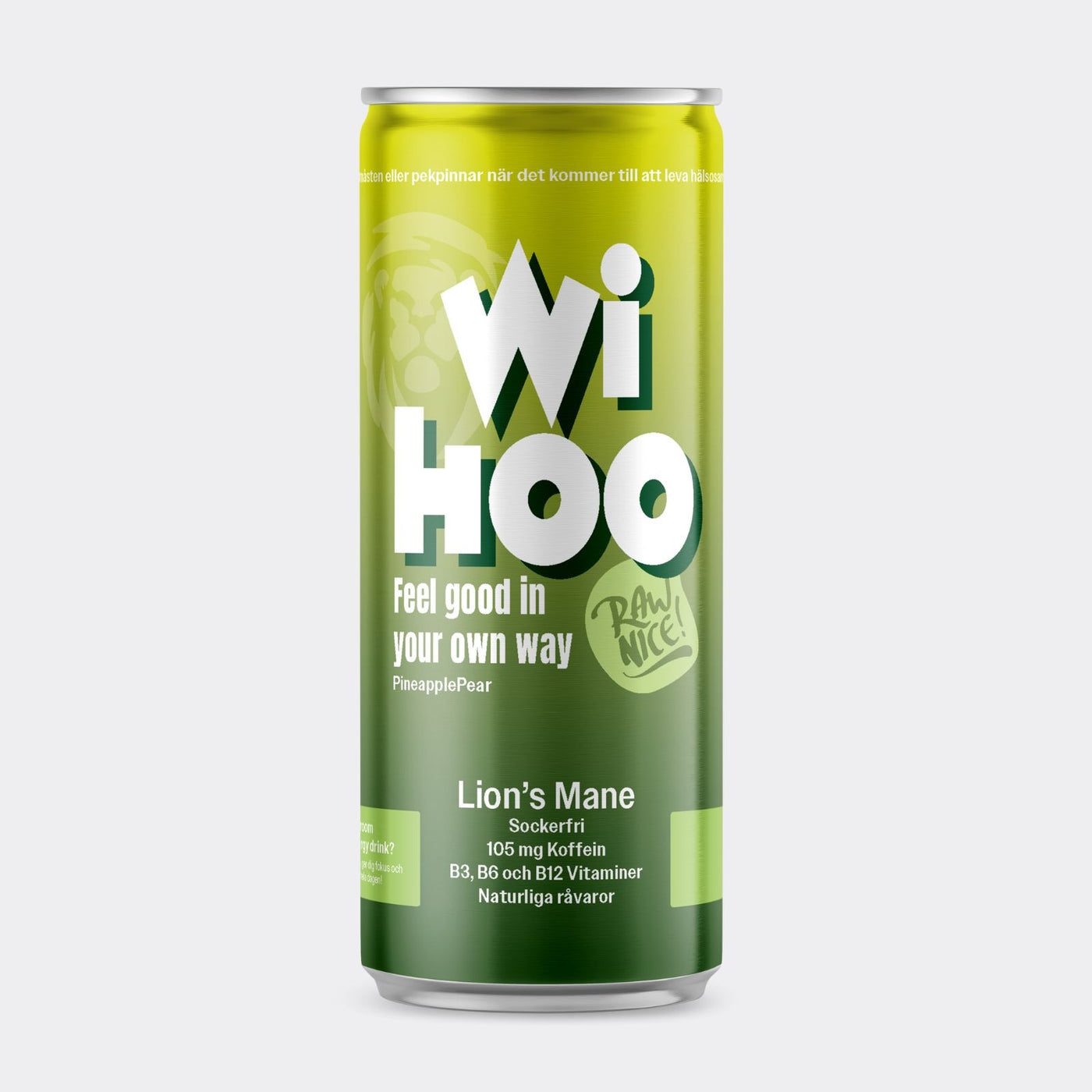 Wihoo Energy Drink - Ananas e Pera x 24